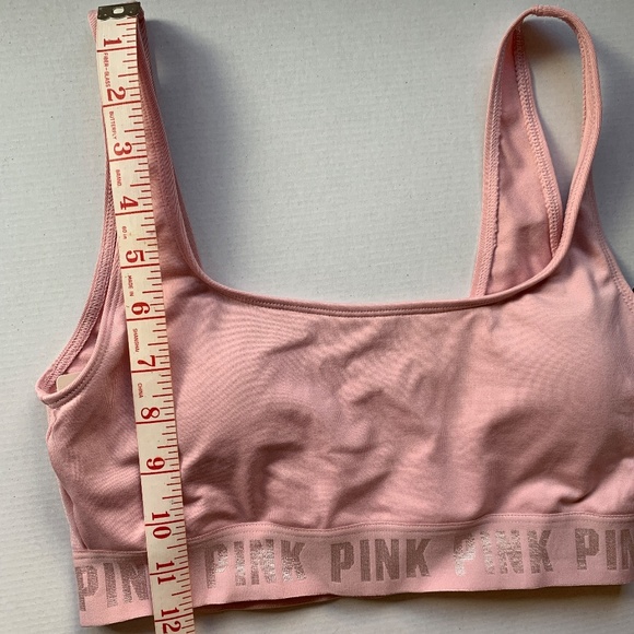 NWT PINK ULTIMATE Victoria's Secret Sports Bra in Baby Pink- Size S - Picture 11 of 11